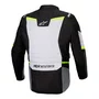 Jaqueta Alpinestars ST 1 WP Cinza Gelo Preta Amarela Fluo