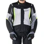 Jaqueta Alpinestars ST 1 WP Cinza Gelo Preta Amarela Fluo