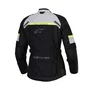 Jaqueta Alpinestars Stella Bogota Pro Drystar Preta Cinza Amarela