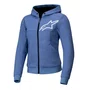 Jaqueta Alpinestars Stella Chrome V2 Sport Hoodie Azul