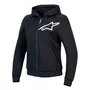 Jaqueta Alpinestars Stella Chrome V2 Sport Hoodie Preto