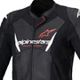 Jaqueta Alpinestars Stella Faster V3 Preto Branco Coral Fluo