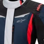 Jaqueta Alpinestars Stella ST 1 WP Azul Escura Preta Vermelha