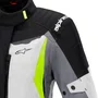 Jaqueta Alpinestars Stella ST 1 WP Cinza Gelo Preta Amarela