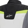 Jaqueta Alpinestars Stella ST 1 WP Cinza Gelo Preta Amarela