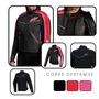 Jaqueta Alpinestars Stella T Dyno WR Preta Vermelha Fucsia