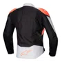 Jaqueta Alpinestars Stella T Jaws V4 WP Preta Cinza Gelo Coral