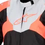 Jaqueta Alpinestars Stella T Jaws V4 WP Preta Cinza Gelo Coral