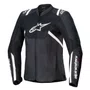 Jaqueta Alpinestars Stella T Sps Air V2 Ventilada Preta Branca