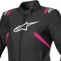Jaqueta Alpinestars Stella T SPS V2 WP Impermeável Preta Rosa