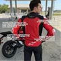 Jaqueta Alpinestars T GP Air Vermelha Fluo Preta