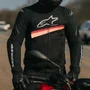 Jaqueta Alpinestars T GP Plus R V4 Airflow Preta Vermelha