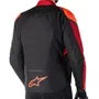 Jaqueta Alpinestars T Jaws V4 WP Preta Vermelha Escura