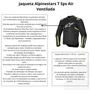 Jaqueta Alpinestars T Sps Air V2 Ventilada Preta Amarela