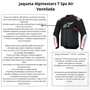 Jaqueta Alpinestars T Sps Air V2 Ventilada Preta Branca Vermelha