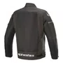 Jaqueta Alpinestars T Sps Air Ventilada Preta Branca