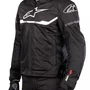 Jaqueta Alpinestars T Sps Air Ventilada Preta Branca