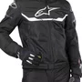 Jaqueta Alpinestars T Sps Air Ventilada Preta Branca