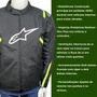 Jaqueta Alpinestars T SPS V2 WP Impermeável Preta Amarela