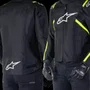 Jaqueta Alpinestars T SPS V2 WP Impermeável Preta Amarela