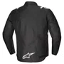Jaqueta Alpinestars T SPS V2 WP Impermeável Preta Branca Original