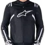 Jaqueta Alpinestars T SPS V2 WP Impermeável Preta Branca Original