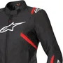 Jaqueta Alpinestars T SPS V2 WP Impermeável Preta Vermelha