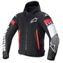Jaqueta Alpinestars Zaca Air Preto Branco Vermelho Fluor