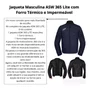 Jaqueta ASW 365 Lite Azul Marinho Masculina com Forro Térmico e Impermeável
