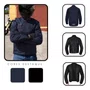 Jaqueta ASW 365 Lite Azul Marinho Masculina com Forro Térmico e Impermeável