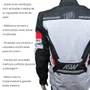 Jaqueta Asw Pangea Preto Cinza Vermelho
