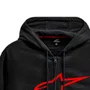 Jaqueta Moletom Alpinestars Ageless Zip V3 Hoodie Preto Vermelho