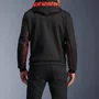Jaqueta Moletom Alpinestars Chrome Air Sport Hoodie Preta Vermelha