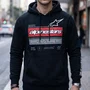 Jaqueta Moletom Alpinestars Harken Preto