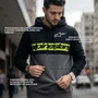 Jaqueta Moletom Alpinestars Parallel Preto Cinza