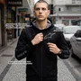 Jaqueta Moletom Alpinestars Sessions V3 Hoodie Preto Cinza