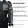 Jaqueta Moto Feminina Texx Armor Lady Impermeável Preta Cinza Laranja