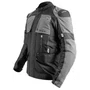 Jaqueta Moto Texx Armor Impermeável Big Trail Preta Cinza