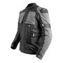 Jaqueta Moto Texx Armor Impermeável Big Trail Preta Cinza Laranja