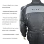 Jaqueta Moto Texx Armor Impermeável Big Trail Preta Cinza Laranja