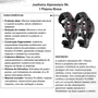 Joelheira Alpinestars RK 1 Plasma Brace Preto Vermelho