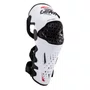 Joelheira Articulada Leatt Dual Axis Pro Branca
