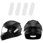Kit Adesivos Refletivo Capacete Polivisor Prata