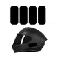 Kit Adesivos Refletivo Capacete Polivisor Preto
