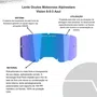 Lente Oculos Motocross Alpinestars Vision 8-5-3 Azul