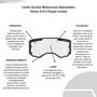 Lente Oculos Motocross Alpinestars Vision 8-5-3 Dupla Cris