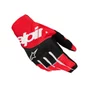Luva Alpinestars TechStar 25 Preta Vermelha Fluo