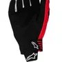 Luva Alpinestars TechStar 25 Preta Vermelha Fluo
