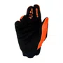 Luva Alpinestars Youth Kids Full bore V2 Laranja Branco Preto