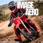 Luva ASW Image Aero Vermelha Preta